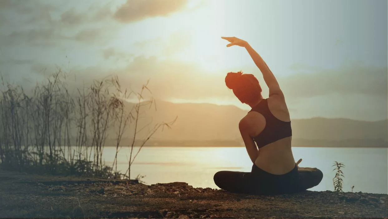 Dental Professional Doing Yoga